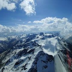 Verortung via Georeferenzierung der Kamera: Aufgenommen in der Nähe von Gemeinde Sölden, Österreich in 3900 Meter